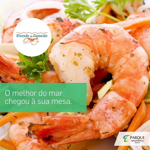 Amanhã é dia de camarão!