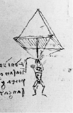 theakshay1's tweet image. @adventurenation #AdventureNation 
Ans 6. Here is the design or Blueprint that Leonardo da Vinci made of Parachute.