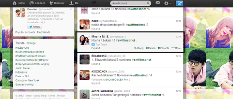 moshaaa13's tweet image. @SwiftInstinct biella look! 13 menit yang lalu mention aku jadi top tweet hahahaha wish me luck (!!!!) #SwiftInstinct