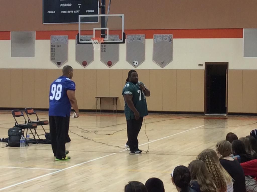 andertonjan's tweet photo. RBSMS fantastic guest speaker Keith Davis.  Great role model for the students! http://t.co/U22bzsT1Sn