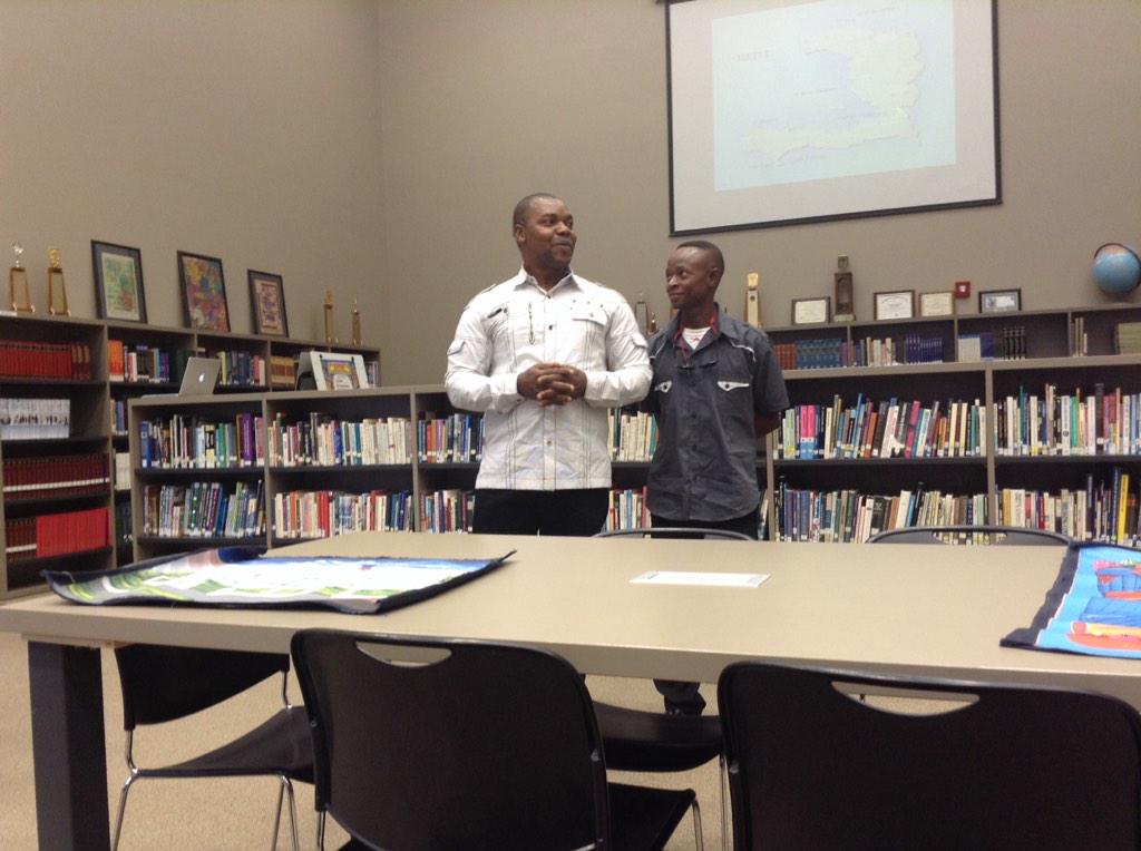 CGressmanTHS's tweet image. Haitian choir leaders! #TolaLito #CExchanges #SandersTHS #CEIHAITI #DLDAY