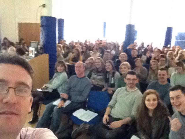 Final module 5 lecture selfie! #rhossiliforever