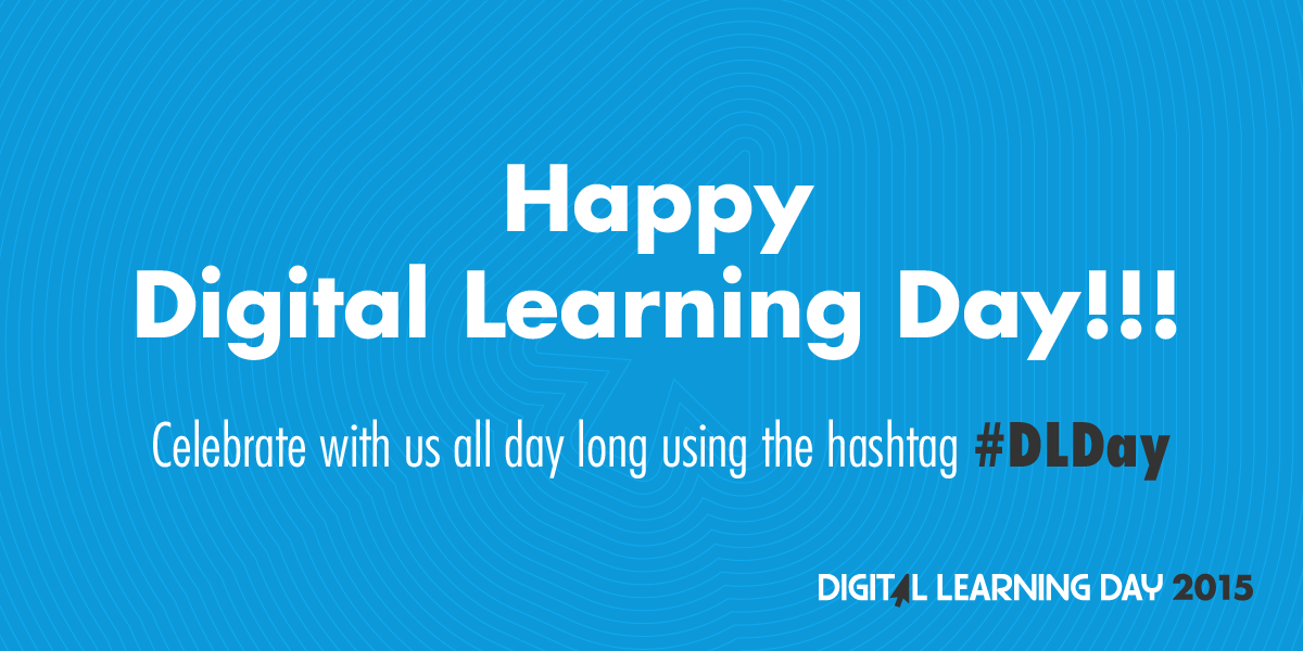 OfficialDLDay's tweet image. Happy Digital Learning Day! Use the hashtag #DLDay to connect with educators worldwide. --&amp;gt; Live.DigitalLearningDay.org.