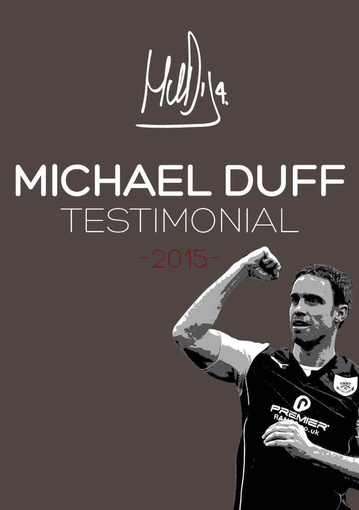 David Edgar (@davidedgar141) on Twitter photo Delighted for @Duff4M getting his testimonial <a href="/BurnleyOfficial/">Burnley FC</a> Great guy and great servant to the club. 👍⚽️ Delighted for @Duff4M getting his testimonial <a href="/BurnleyOfficial/">Burnley FC</a> Great guy and great servant to the club. 👍⚽️