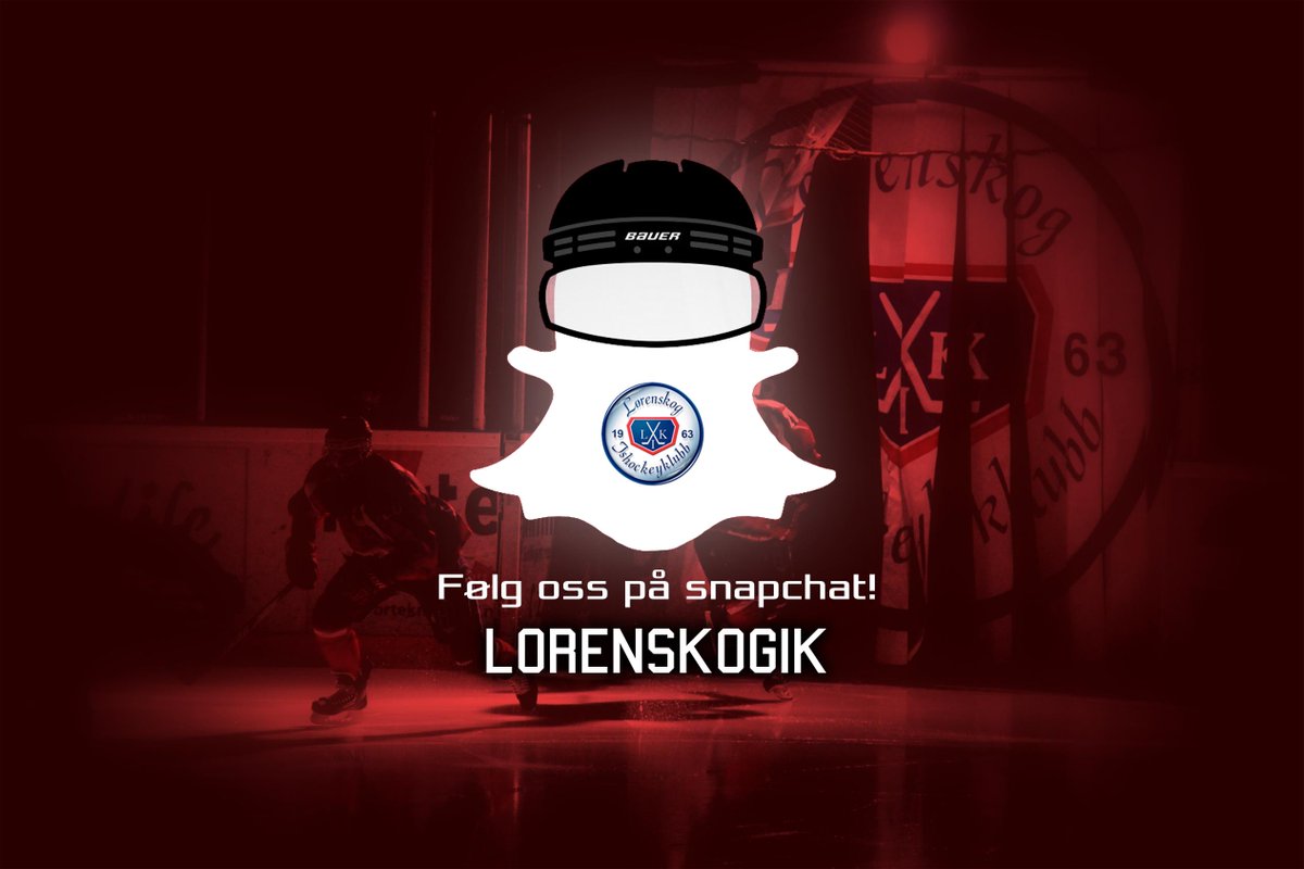 lorenskogik's tweet photo. Nå finner du oss på @Snapchat. Legg til lorenskogik og få et unikt innblikk i kulissene! #vierlørenskog http://t.co/iYdDAUMUK2