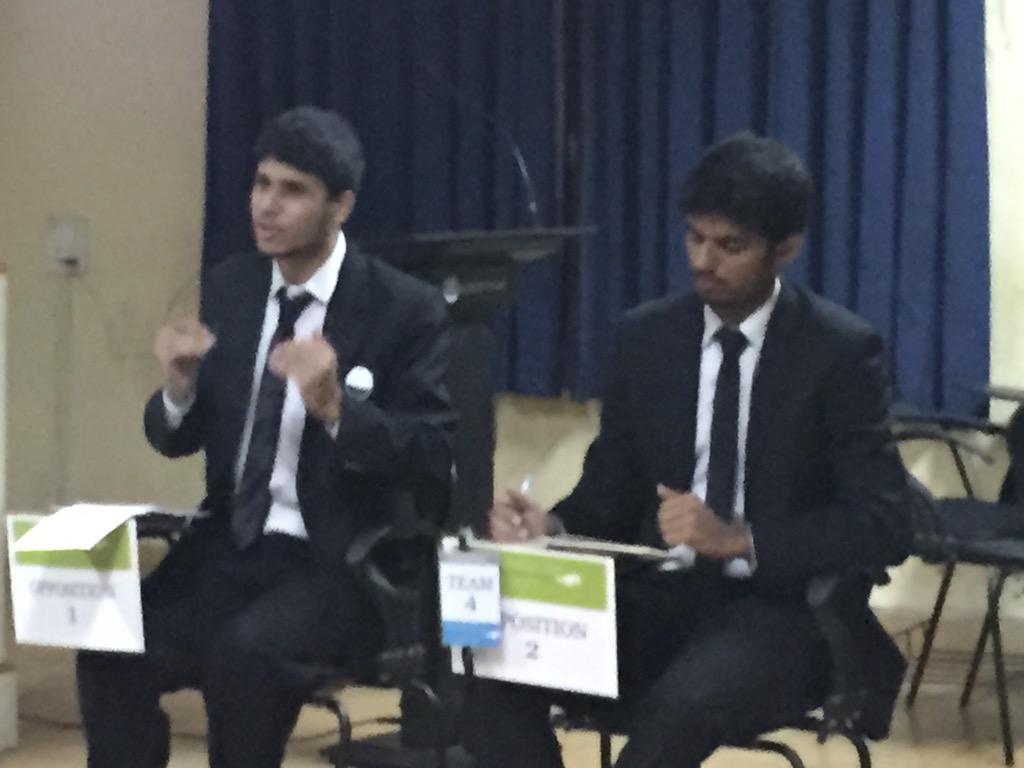 TSECSynapse's tweet photo. #Speaktacular2015 Semifinal1: One of the first debates where the sheer intelligence of the debaters is palpable. http://t.co/NM4mDZ2zH0