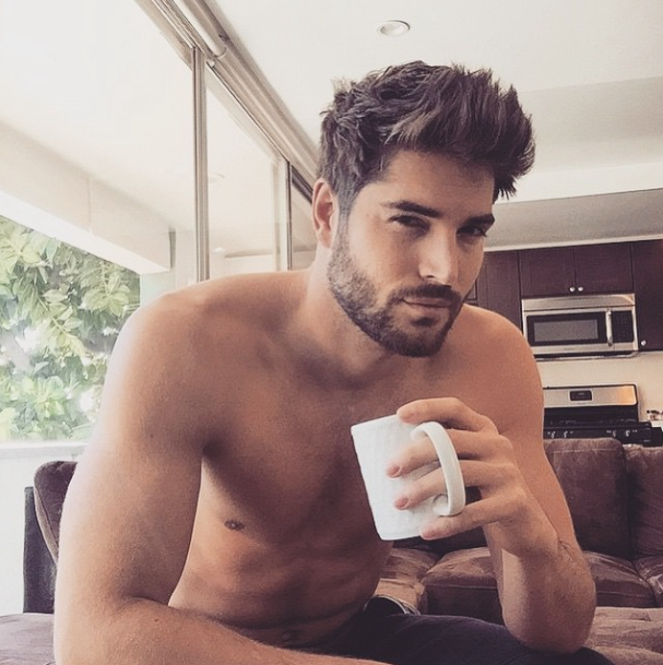 This Instagram of sexy men drinking coffee is taking over the UNIVERSE: |  Cosmopolitan | Scoopnest