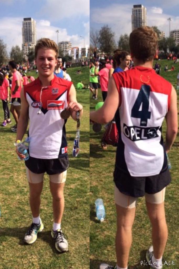 jesse_velleman's tweet photo. Great to see @JackWatts4 preparing for tomorrow's match by completing the Jerusalem Half-Marathon @melbournefc http://t.co/rfkW0rV5wl