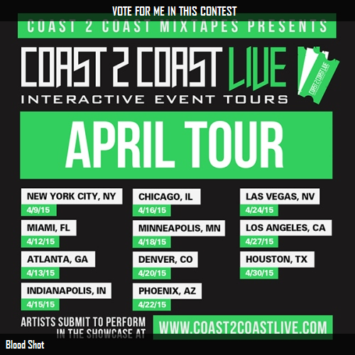 taybop16's tweet photo. Just voted for Blood Shot to perform at #Minneapolis Edition  4/18/15! http://t.co/lZfQn7aDvW #Coast2Coast http://t.co/vVISpyVAxF