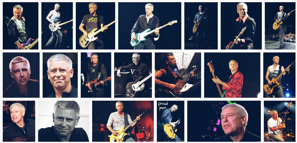Adam Clayton, 50 years old 
Happy happy birthday  