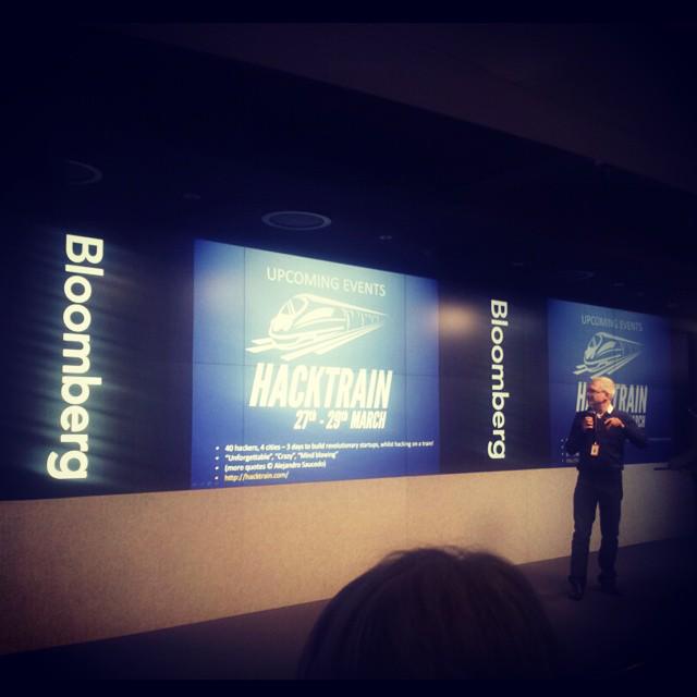 hackpartners's tweet image. A @Bloomberg senior infrastructure: #Hacktrain will be "Unforgettable, Crazy, Mind Blowing" thx to @NRailupdates too!