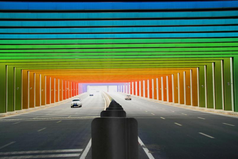 Social_Language's tweet image. China&apos;s first rainbow tunnel. Does anyone want to see there? @Social_Language &amp;gt;&amp;gt; bit.ly/1wXOF1M