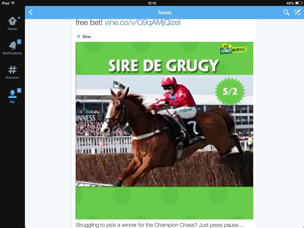 marshyyxx's tweet photo. @paddypower #CheltMental http://t.co/9qYHMEfBnn
