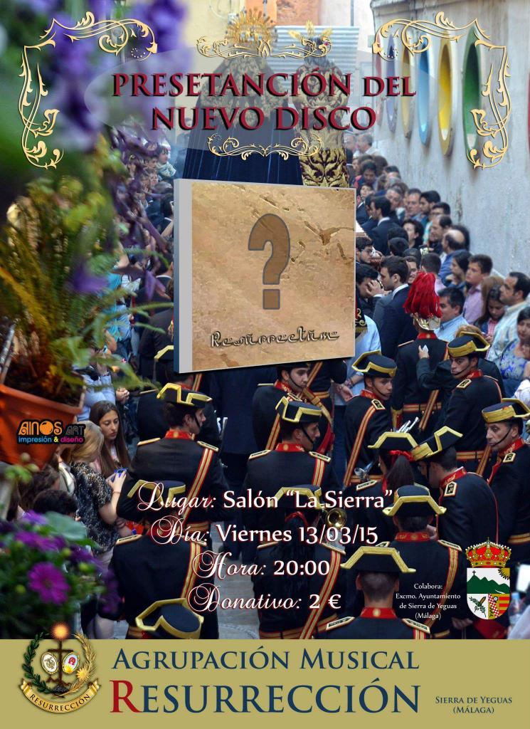 Próximo Viernes #Disco #Resurrectum #CofradiasMLG