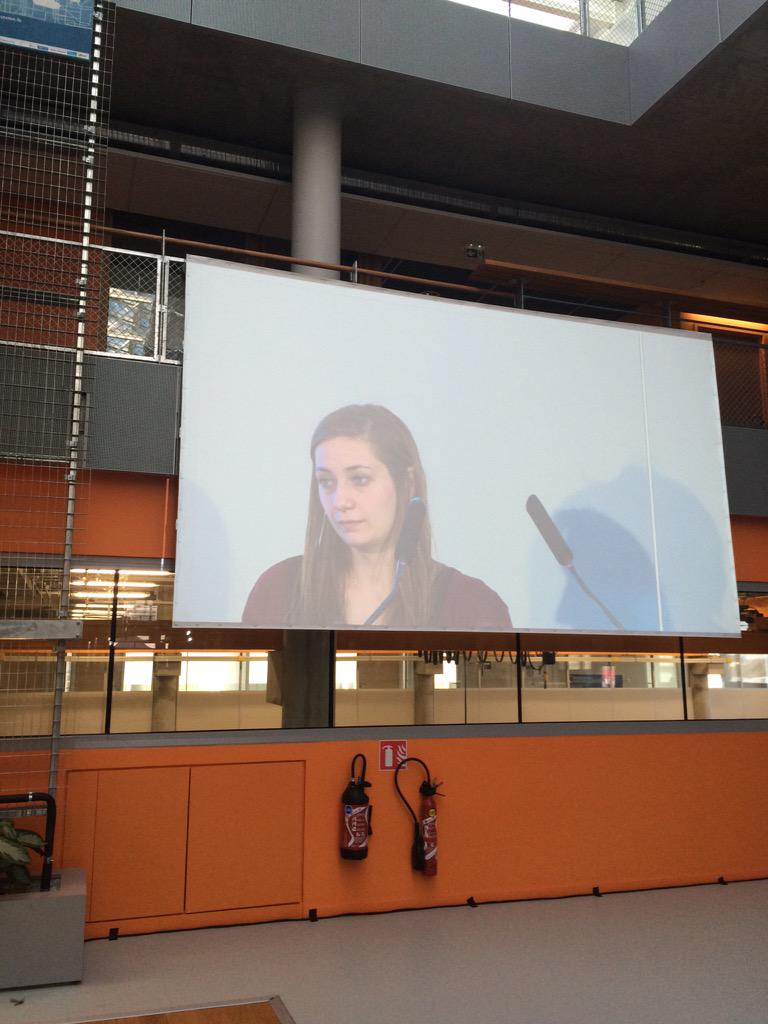 vboisgontier's tweet photo. @bourratA speaking... #SystemX15 http://t.co/0rC9g6fbNH
