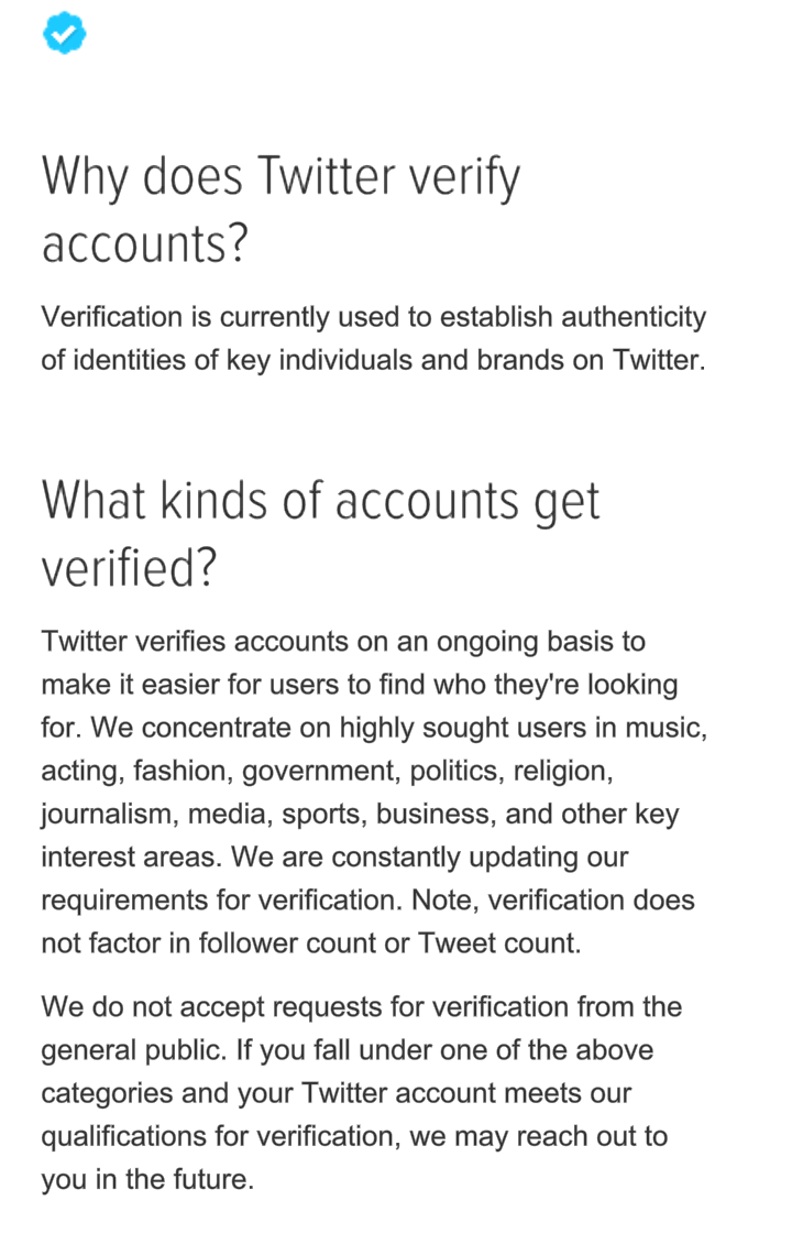 FreeBCFerrys's tweet photo. Dear @Twitter Can any account be Verified? Just asking for a friend. http://t.co/QrpJKq6qge