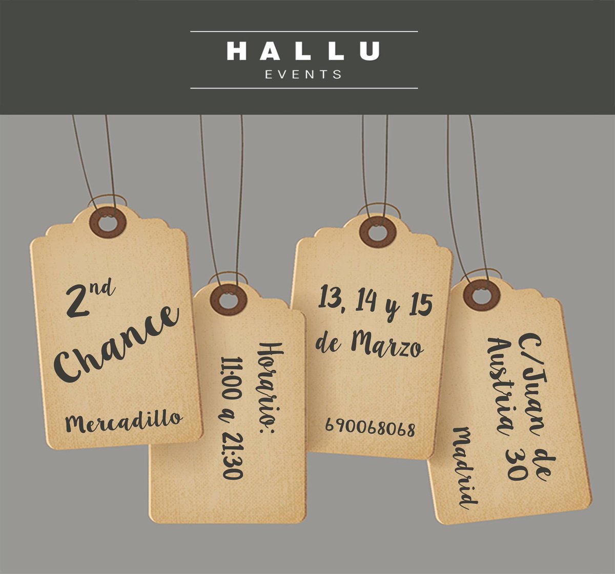 bewanted_es's tweet photo. En @alumnigs ya tenemos plan para el finde! 2ndChance reinventa el mercadillo! http://t.co/r4xzHnvAV3 http://t.co/BXOvkZK8pC