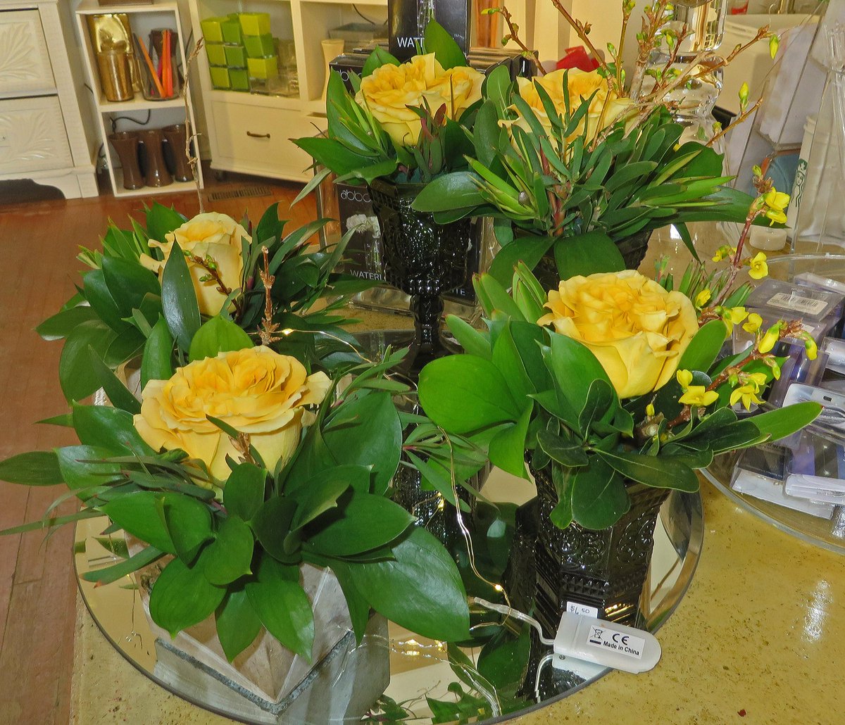 #yellowroses ...the perfect way to lift spirits and send a  wish for well-being....