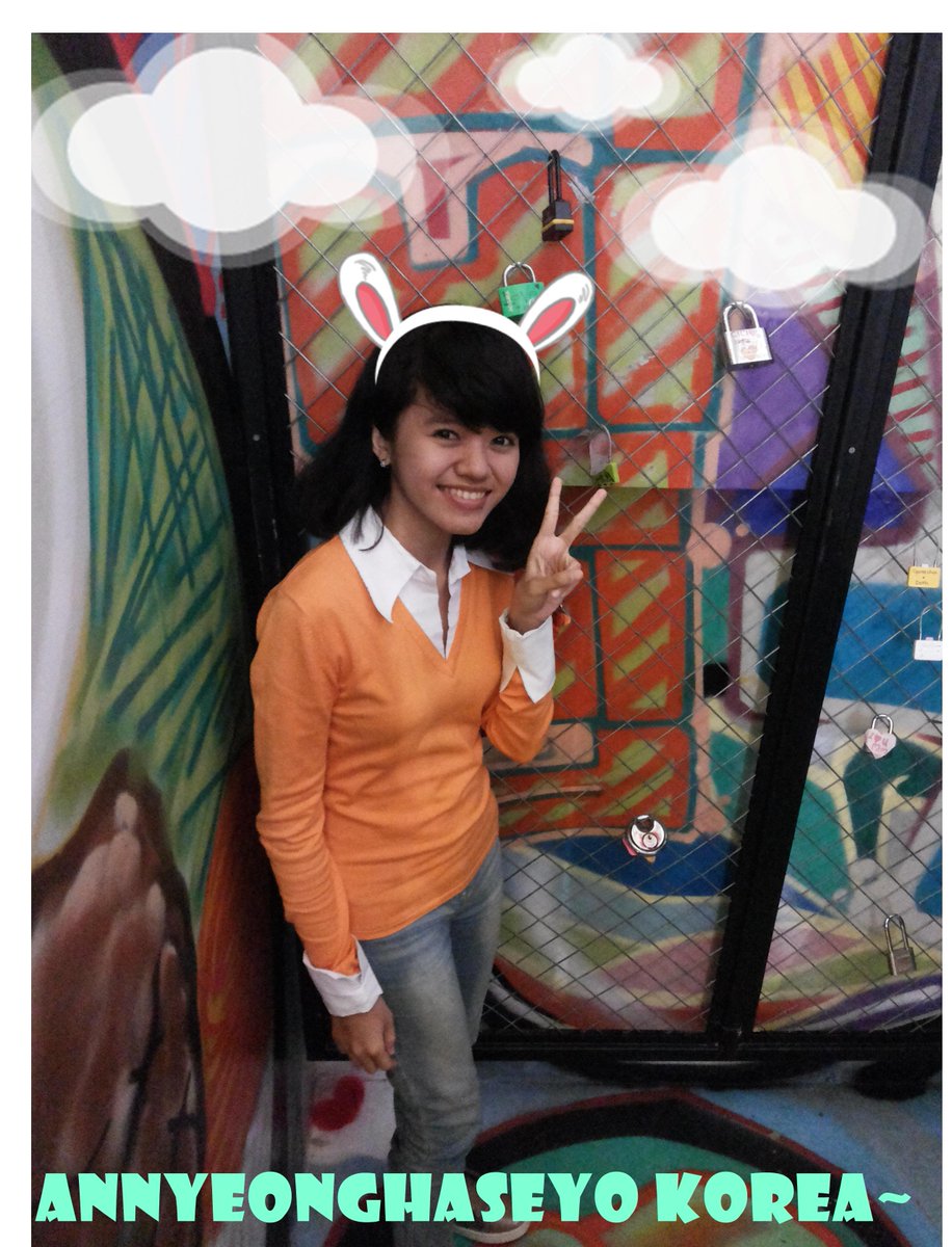 korean_fever's tweet photo. tuh admin @SaktiSaranghae aja udah ikutan #MujigaeLoveLock at @MujigaeResto. kalian kapan? hadiahnya ke KOREA loh! http://t.co/GnwmRNFj4x
