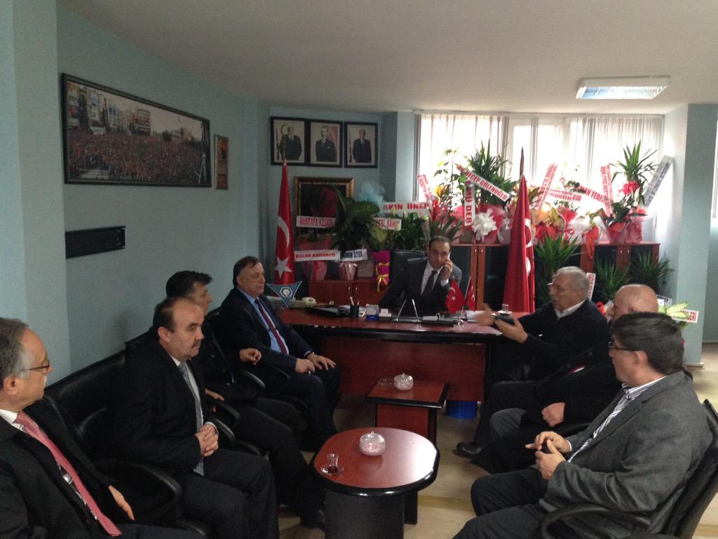 Aday Adaylığı açıklamamız öncesinde İl Başkanı'mız Sayın Ömer Süslü'yü Makamında ziyaret ettik <a href="/suslugrup/">Süslü Grup</a>