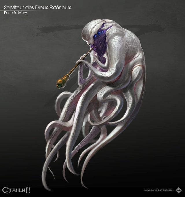 黒扇娘娘的信使 On Twitter また サンディ ピーターセンのクトゥルフ 神話生物フィールドノート の新たなイラストも公開されている 某付属シナリオで探索者を絶望の淵へ追いやった外なる神の従者 なお7版ではこいつのデータはもっと酷いことになった Http T Co