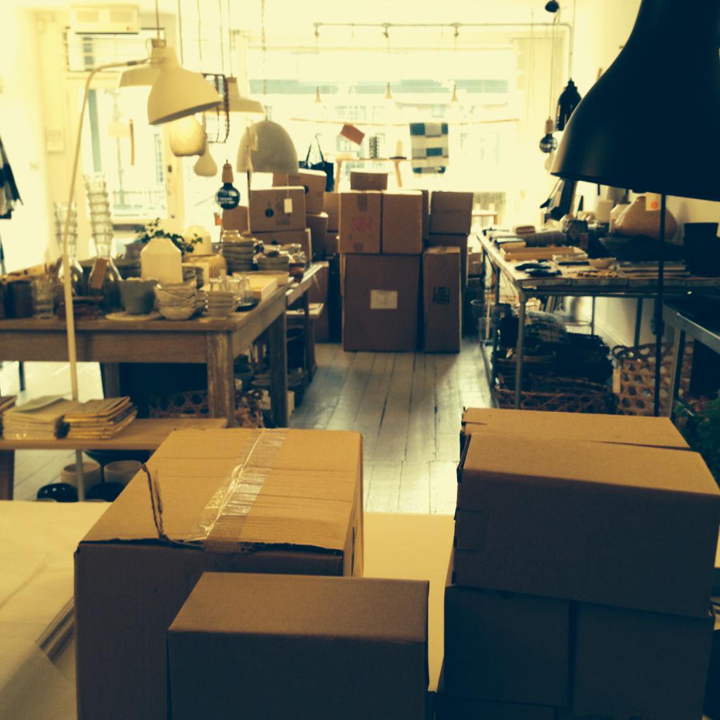 More of our new spring collections just arrived. Can't wait to start unpacking!