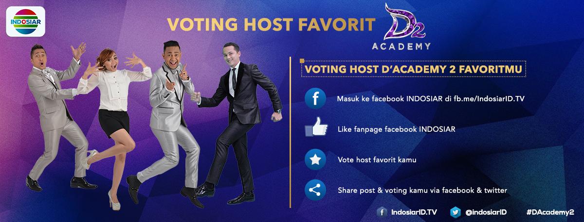 Indosiar's tweet photo. Mimin punya polling seru nih! Yuk ikutan klik ke http://t.co/27F99pYQjs ya #DAcademy2 http://t.co/1iR4w9156g