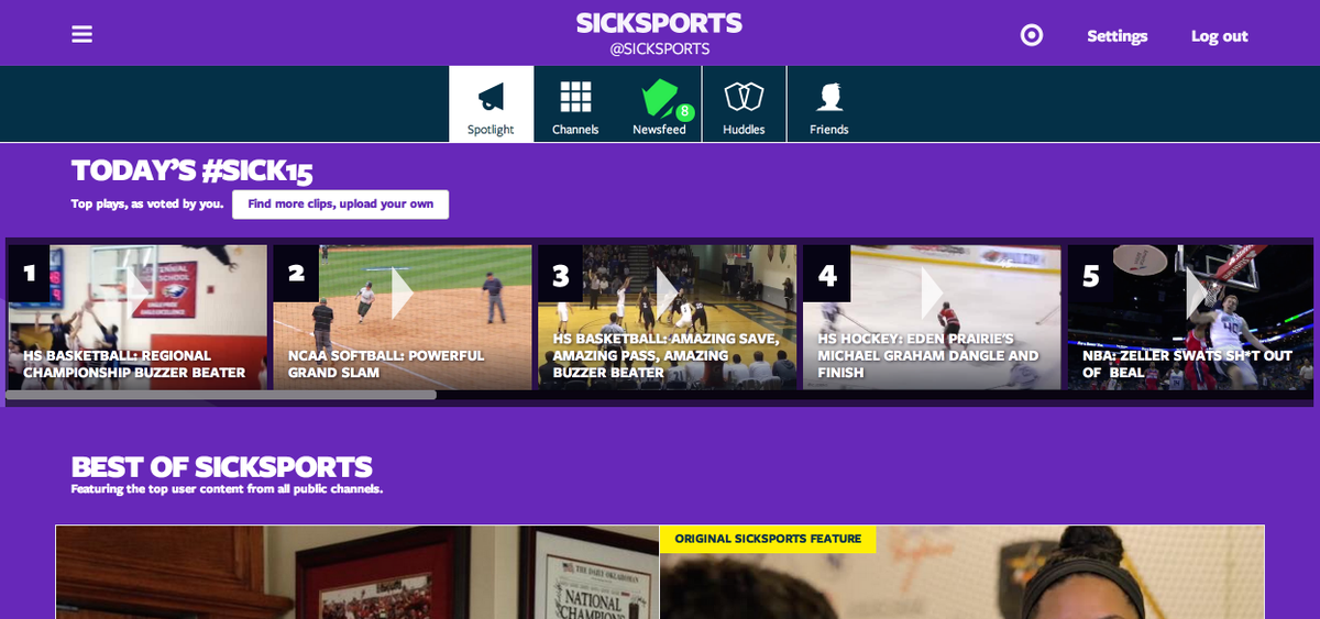 sicksports's tweet photo. Congrats @Clemenstine_28 your Regional-winner is No. 1 in todays #SICK15 Top Plays https://t.co/XSYiXxFxJ7 @_CHSsport http://t.co/tkXsuAJYUJ