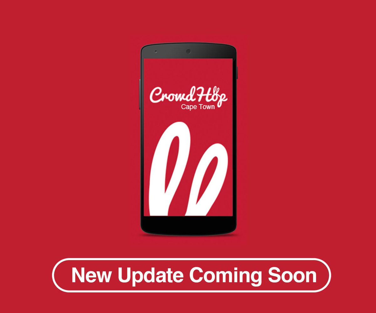 A new update in the works where an exciting NEW FEATURE will be released! Thanks for your support #capetown
