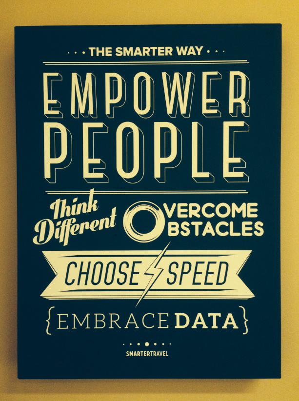 SmarterTravelHQ's tweet photo. "EmpowerPeople ThinkDifferent OvercomeObstacles ChooseSpeed EmbraceData" #TheSmarterWay #WorkSmarter #WisdomWednesday http://t.co/cyCUp3QJBz