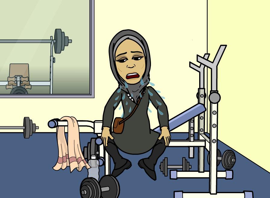 Senin bir seans dayandığın egzersizi hergün akşama kadar yapıp üzerine ev işi yapıyorum, bana kahramanlık YAPMA!