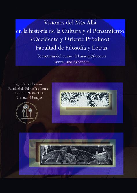 CNERU_UCO's tweet photo. Mañana dan comienzo las sesiones del seminario sobre el más allá!! http://t.co/b6ugzOe0Jg
