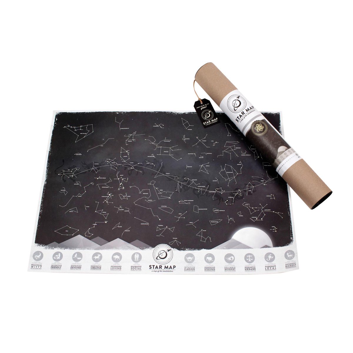 ohh_deer's tweet image. Do you love looking at the stars? Educate yourself with our #glowinthedark #starmap at ohhdeer.com