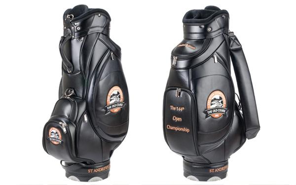 TheHomeofGolf's tweet photo. Have you seen our beautifully crafted Limited Edition tour bag celebrating the #144thOpen? http://t.co/xIsg3H1phY http://t.co/oKLj7KiCkG