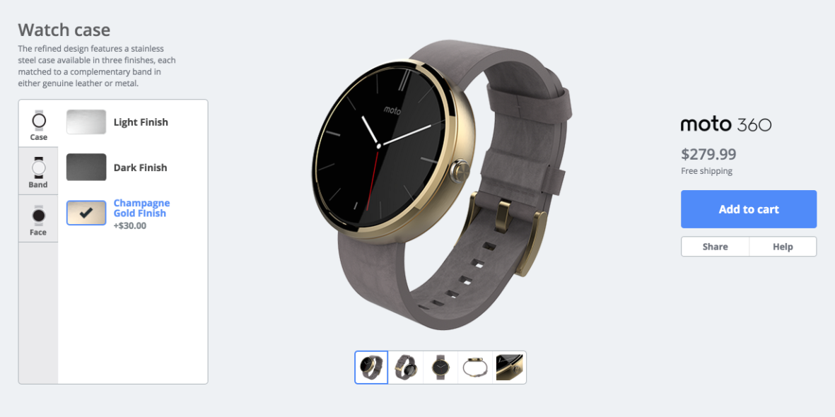DigidustUS's tweet photo. #Smartwatch week..."You can now build your own #Moto360 in Moto Maker" http://t.co/VzSio7gRfo http://t.co/YT9qhQgKjt