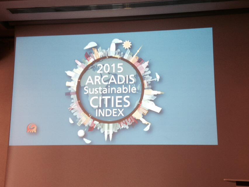 JBattenBUC's tweet photo. #SustainableCities Index was well received at @mipim2015 Mayors' Think Tank and Luncheon in #Cannes2015 http://t.co/vWTBee9Ff4