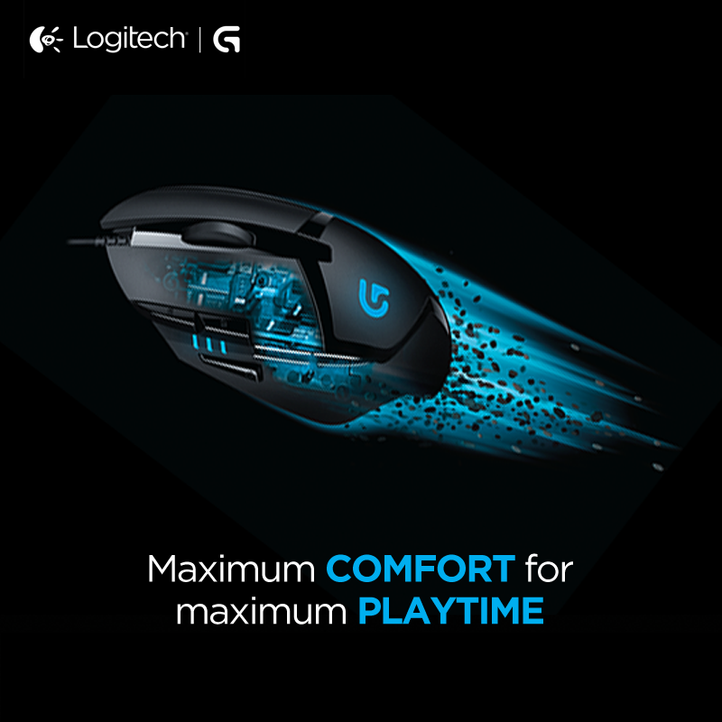 India_Logitech's tweet image. The rubber grips of the #LogitechG402 ensure you get comfortable game play! #gaming
Buy Now: bit.ly/G402Logitech
