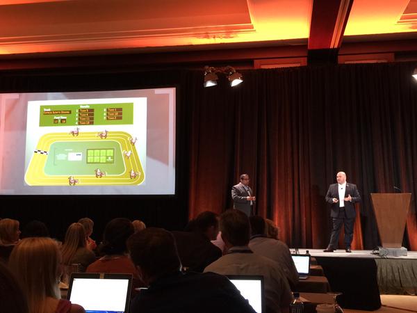 Avature's tweet photo. Thanks @WendellSherrell and @R_Lowrey, what a motivational presentation! #AvatureUpfront @ExpressRxJobs http://t.co/RR5u2pkKn9