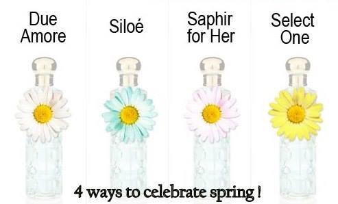 SaphirPerfume's tweet photo. Beautiful spring fragrances modelled on designer fragrances.. Amor Amor, Chloe, Narcisso Rodriguez, The One D&amp;G http://t.co/kj9vZOEJfJ