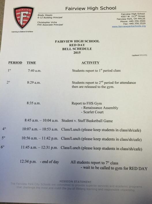 FamFriendFview's tweet photo. Red Day 2015 Schedule! http://t.co/JUaMY3lGJ8