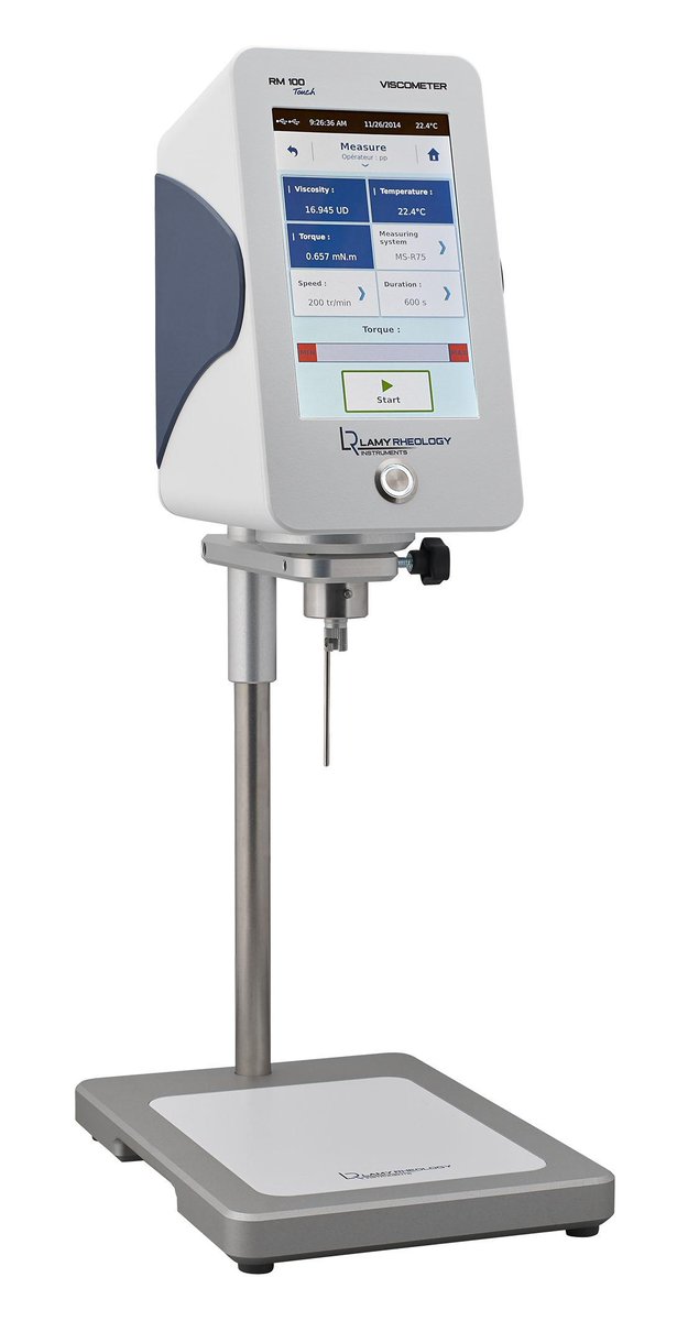 LamyRheology's tweet photo. New Website http://t.co/CUEu09sAXI and see TOUCH LINE of #VISCOMETERS #RHEOMETERS and #TEXTUROMETERS at #FORUMLABO http://t.co/jV4qB46z50