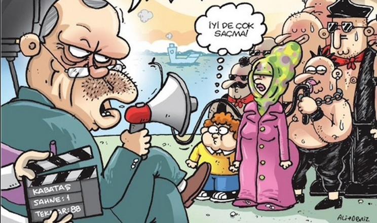 Patron isteyince olur mu olur?

RTE : Türbanlı bacım sahneye girince kırbacı basıyorsunuz 

bit.ly/19buKY7