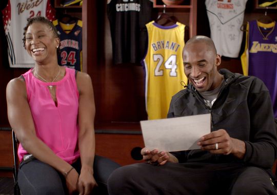 They were two kids growing up in a different world together, @KobeBryant and <a href="/Catchin24/">Tamika Catchings</a>. indy.st/1AfCEpR