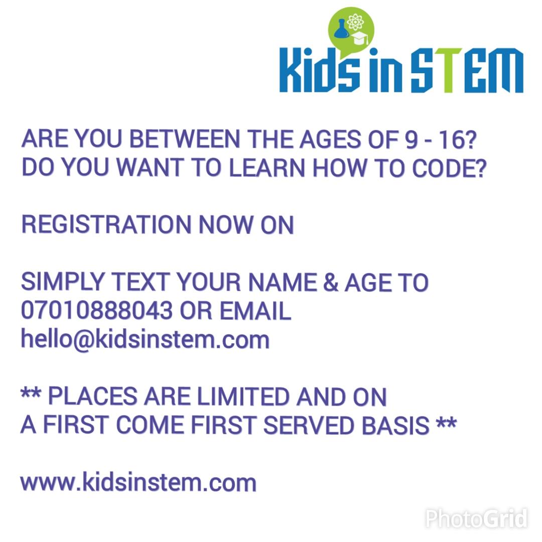 Encouraging kids in Nigeria to do STEM (Science, technology, engineering and maths)