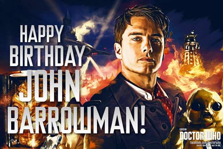 Happy birthday to John Barrowman and Alex Kingston! 