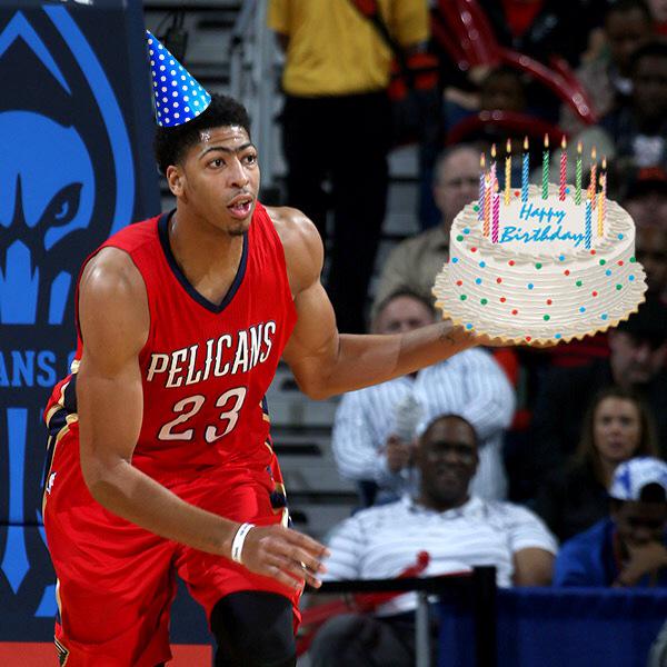   REmessage to join us in wishing Anthony Davis ( a Happy Birthday today!  