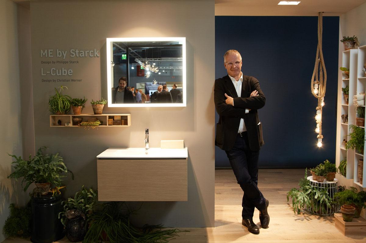 Duravit's tweet photo. Live from #ish2015! #Duravit & Designers Martin Bergmann from #EOOS and Christian Werner. http://t.co/flBM7sLhpJ
