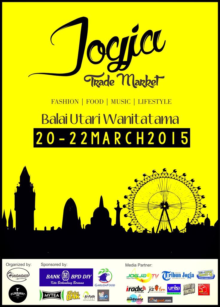 sampattifestive's tweet photo. Jogja Trade Market!! 20-22/3/2015 at balai utari wanita tama. @LamorryVS http://t.co/EEneH6TxtR
