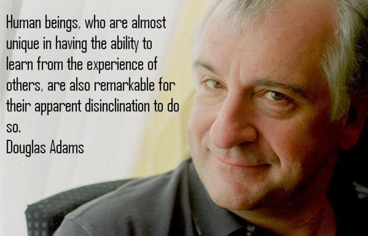 Happy birthday DNA! Why couldn\t this world have had a bit more Douglas Adams in it? 