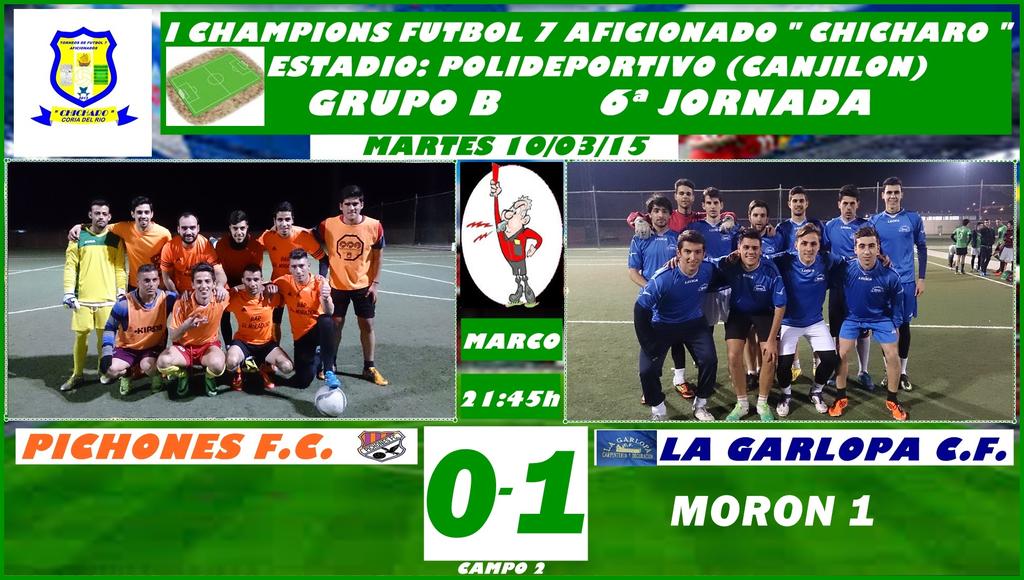 TROFEOCHICHARO's tweet photo. I CHAMPIONS CHICHARO
PICHONES FC 0
LA GARLOPA CF 1
@pichonesf_c @lagarlopacf 
En http://t.co/SyEnzYgqPw se ve todo... http://t.co/TEpktTEdr1